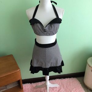 Vintage Bombshell Play suit